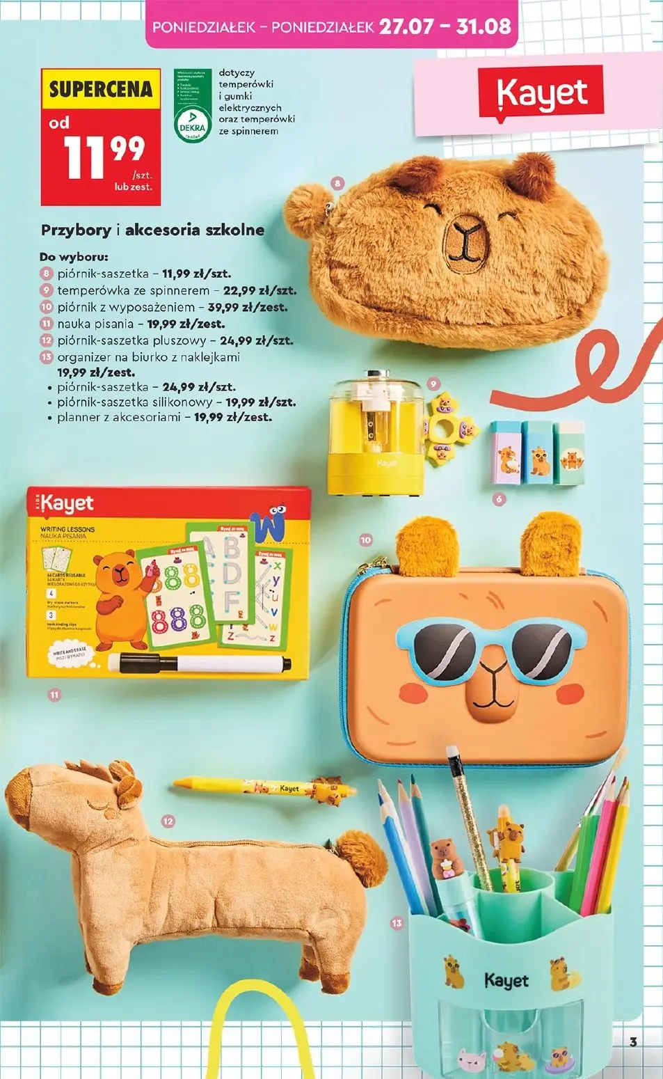 gazetka promocyjna Biedronka Hity i inspiracje - Strona 3