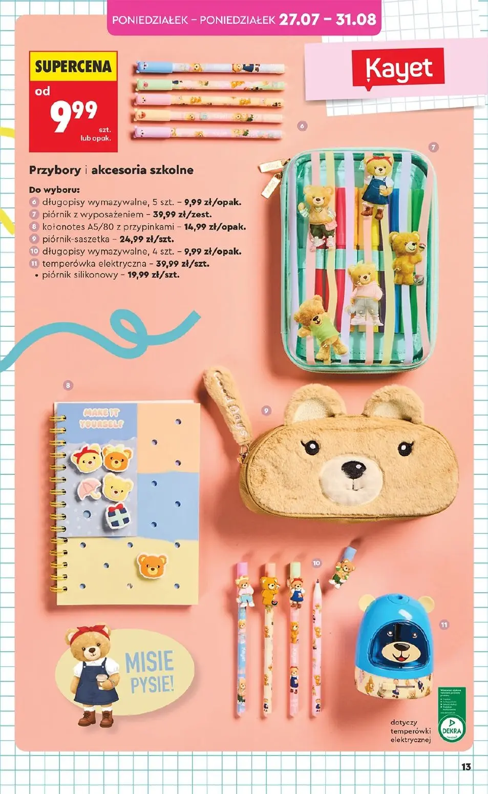gazetka promocyjna Biedronka Hity i inspiracje - Strona 13
