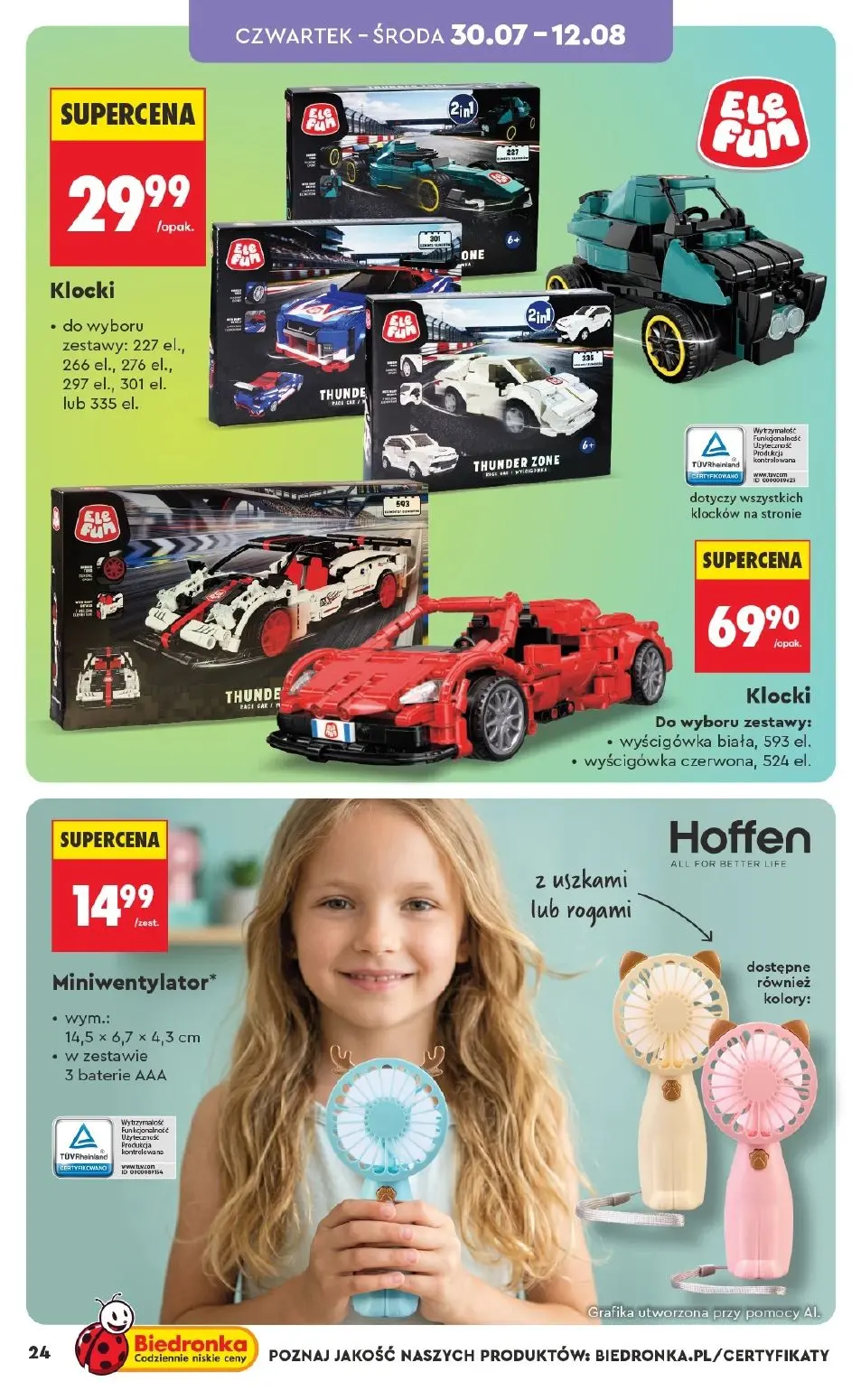 gazetka promocyjna Biedronka Hity i inspiracje - Strona 24