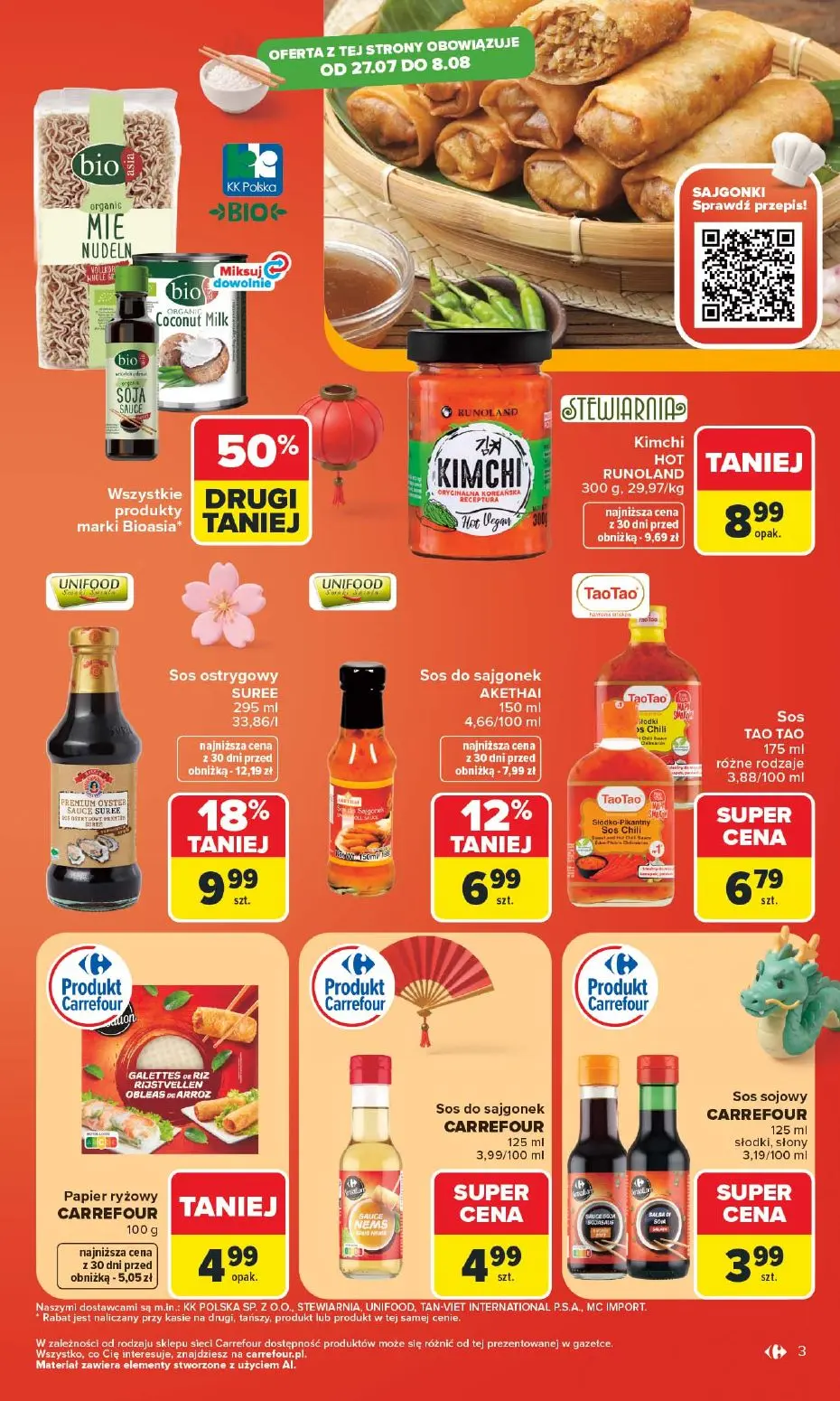 gazetka promocyjna Carrefour Market Kuchnia Azjatycka - Strona 3