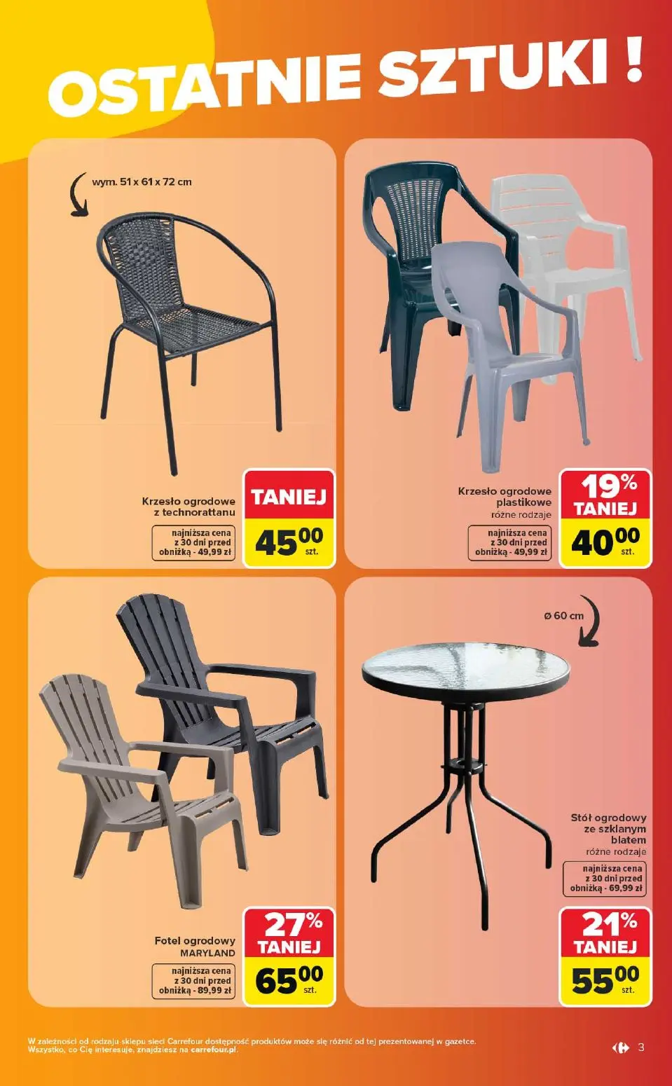 gazetka promocyjna Carrefour Ostatnie sztuki! - Strona 3
