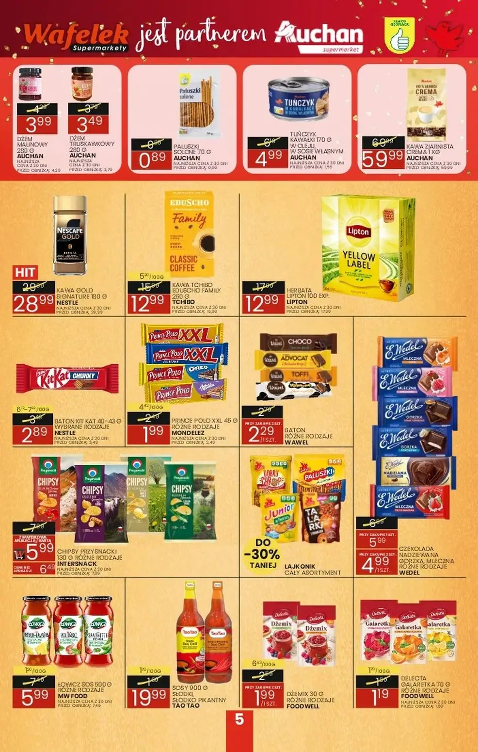 gazetka promocyjna Wafelek Oszczędzaj z nami - Strona 5