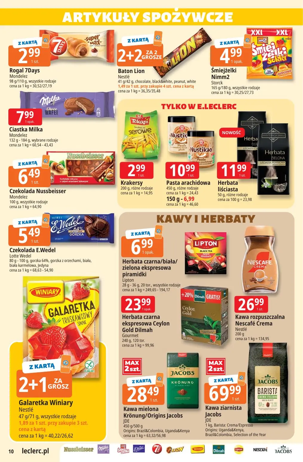 gazetka promocyjna E.Leclerc Hity cenowe - Strona 10