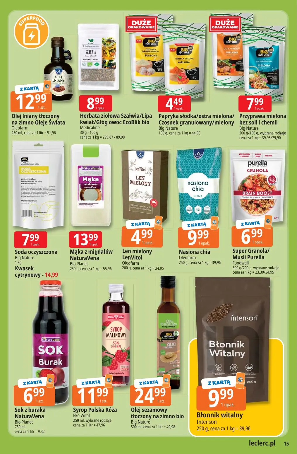 gazetka promocyjna E.Leclerc Hity cenowe - Strona 15