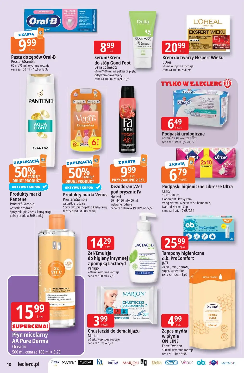 gazetka promocyjna E.Leclerc Hity cenowe - Strona 18