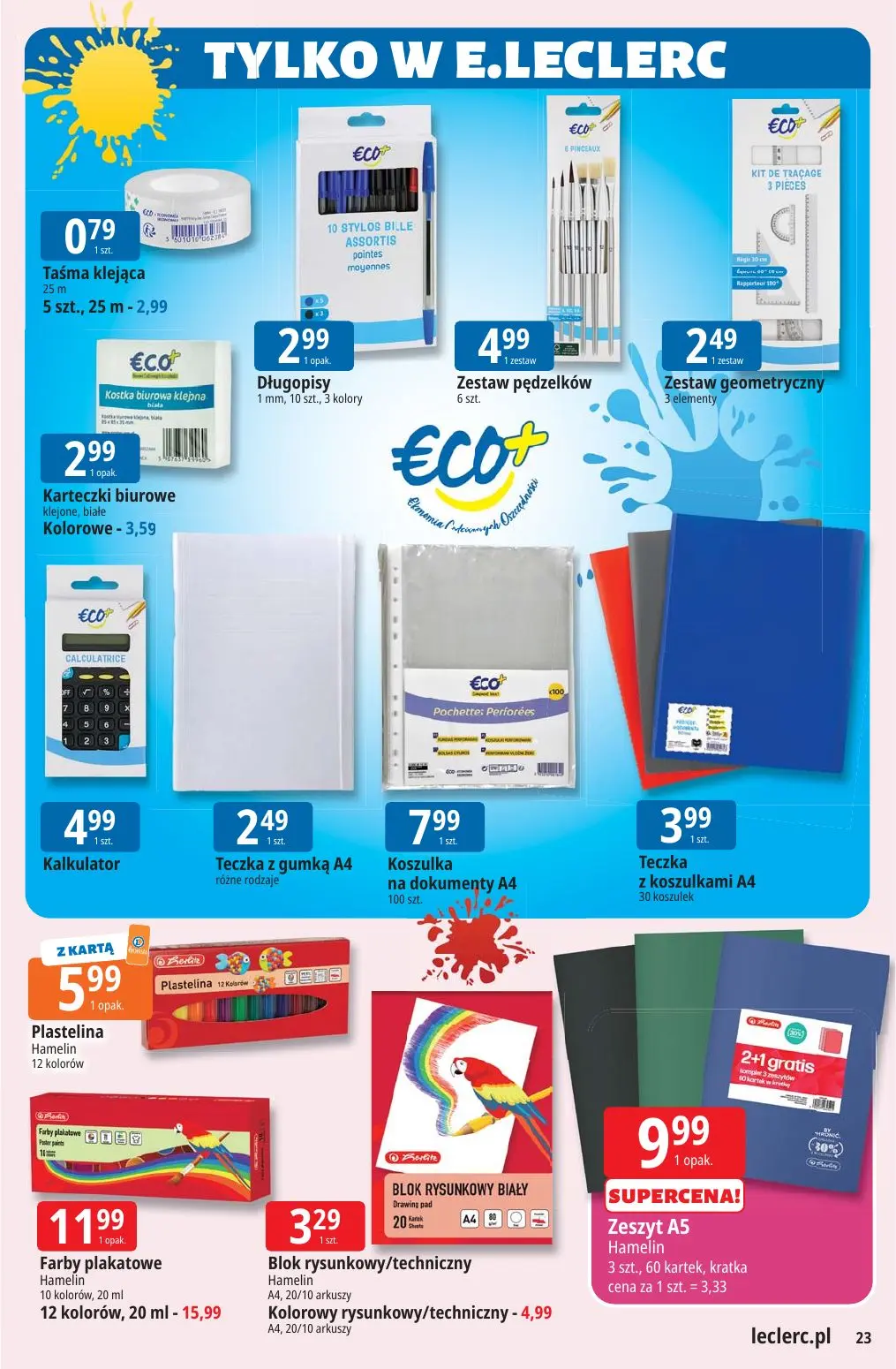 gazetka promocyjna E.Leclerc Hity cenowe - Strona 23