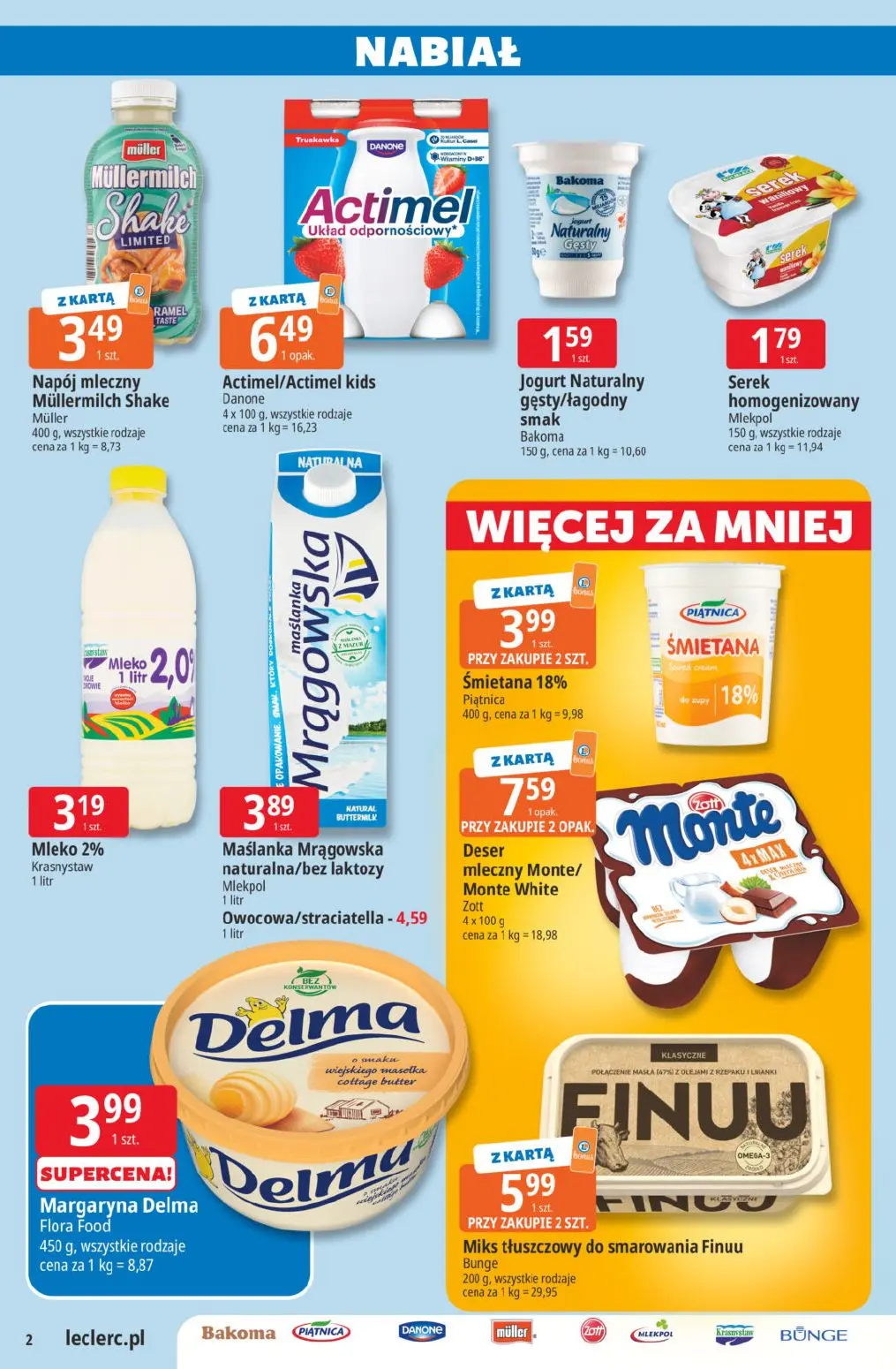 gazetka promocyjna E.Leclerc Hity cenowe - Strona 2