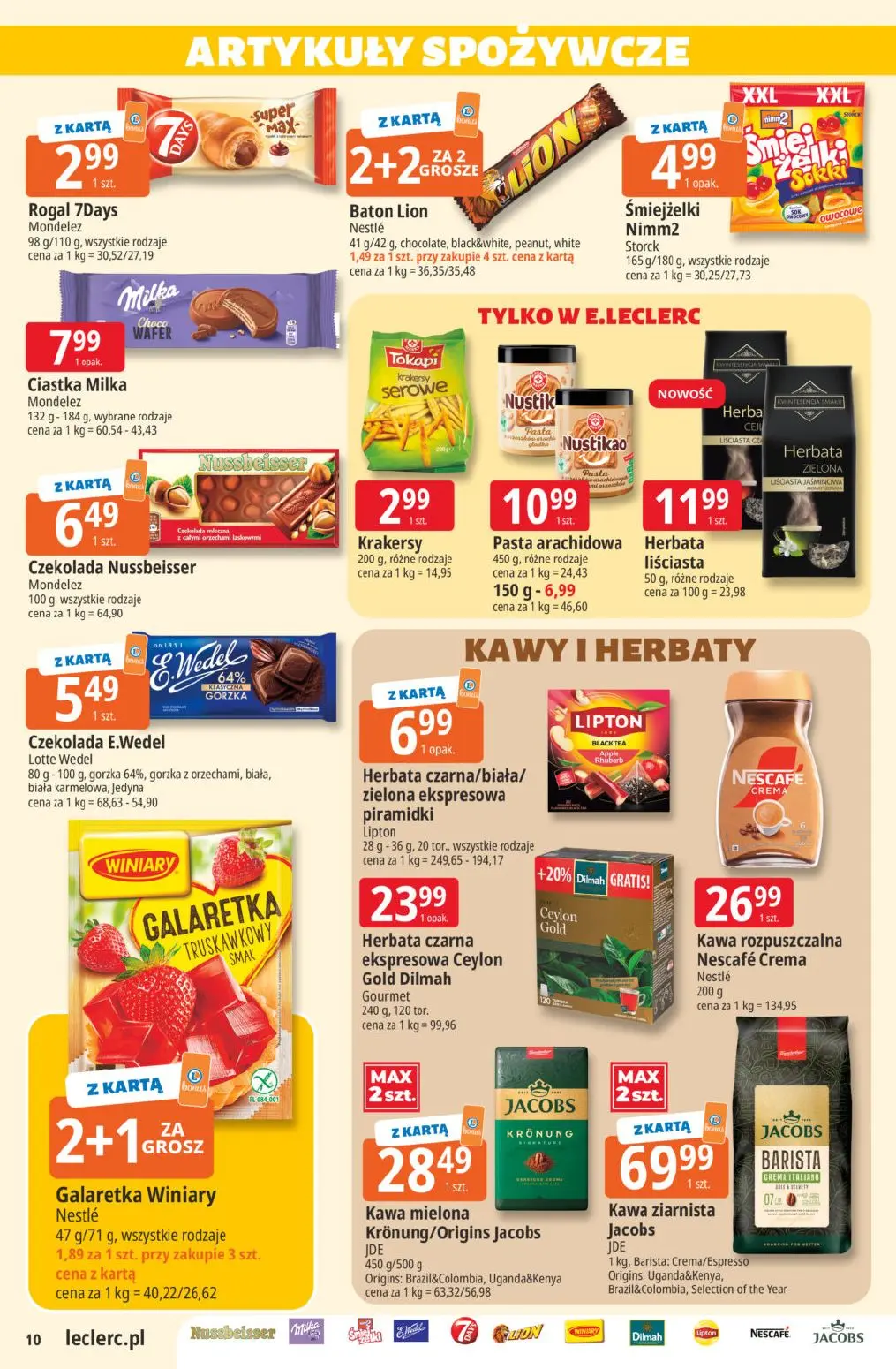 gazetka promocyjna E.Leclerc Hity cenowe - Strona 10
