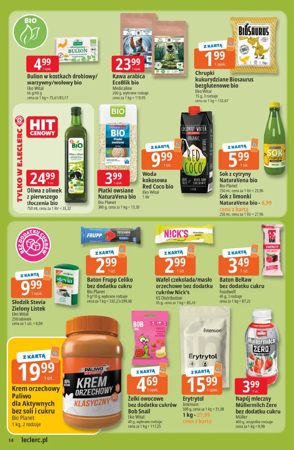 gazetka promocyjna E.Leclerc Hity cenowe - Strona 14