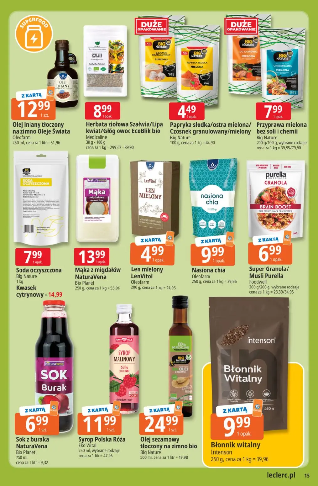 gazetka promocyjna E.Leclerc Hity cenowe - Strona 15