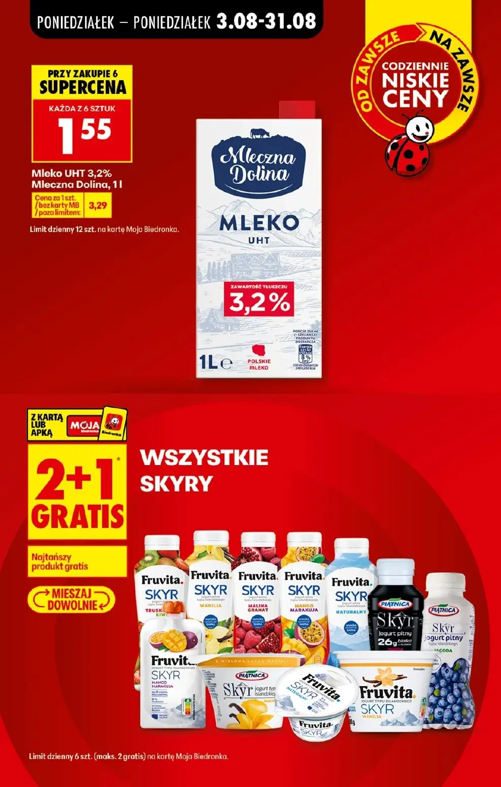 gazetka promocyjna Biedronka Od poniedziałku - Strona 2