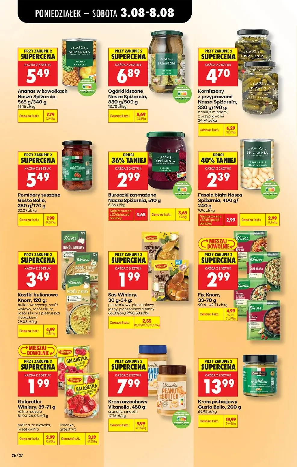 gazetka promocyjna Biedronka Od poniedziałku - Strona 48