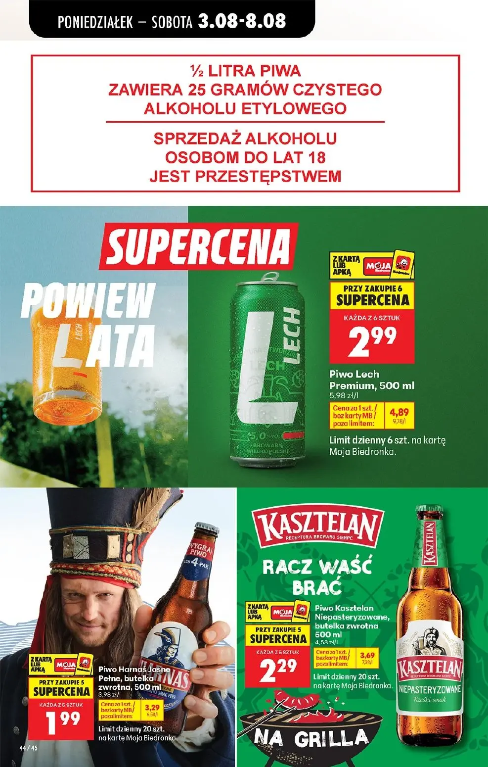 gazetka promocyjna Biedronka Od poniedziałku - Strona 62