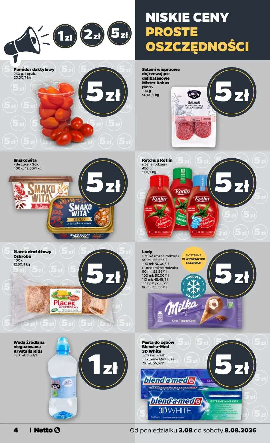 gazetka promocyjna NETTO Gazetka spożywcza - Strona 4