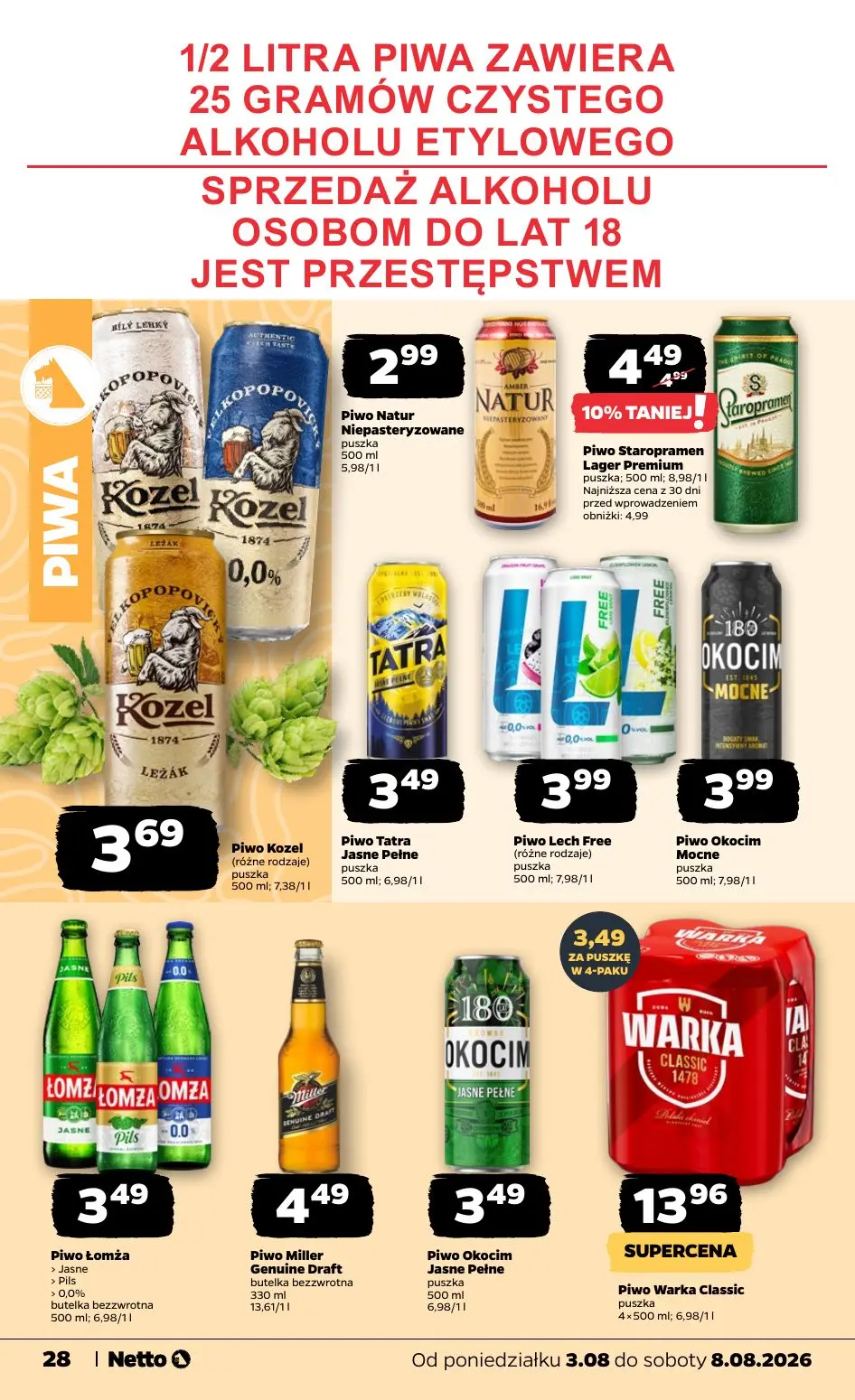 gazetka promocyjna NETTO Gazetka spożywcza - Strona 28