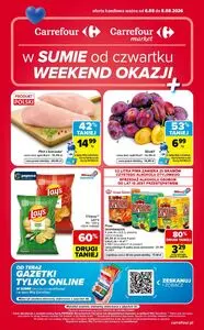 Gazetka promocyjna Carrefour, ważna od 2026-08-06 do 2026-08-08.