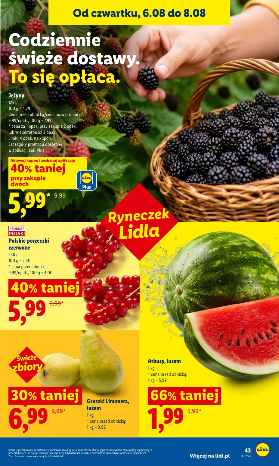 gazetka promocyjna LIDL Od czwartku - Strona 43
