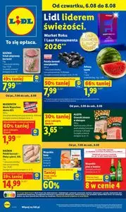 Gazetka promocyjna LIDL, ważna od 2026-08-06 do 2026-08-08.