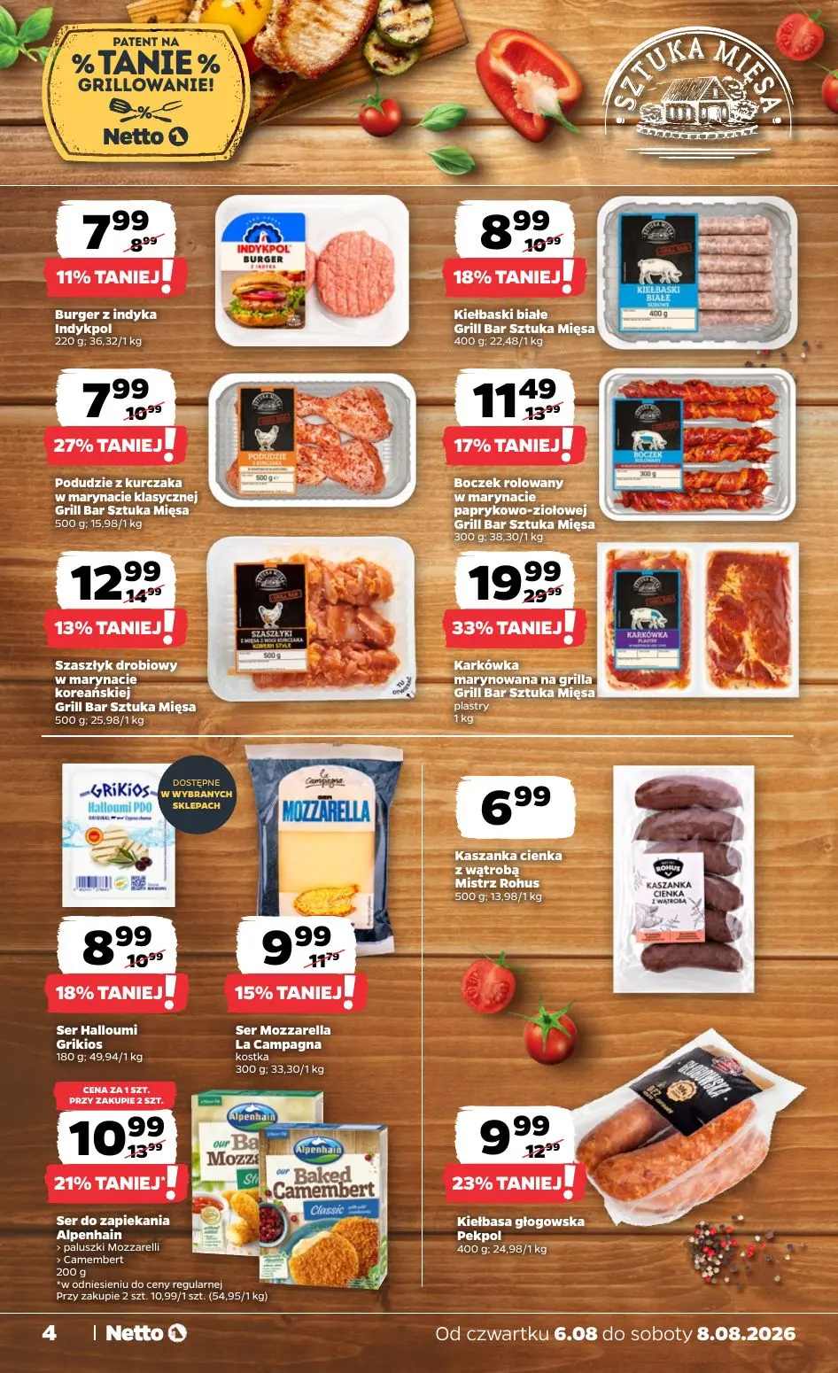 gazetka promocyjna NETTO Gazetka spożywcza - Strona 4