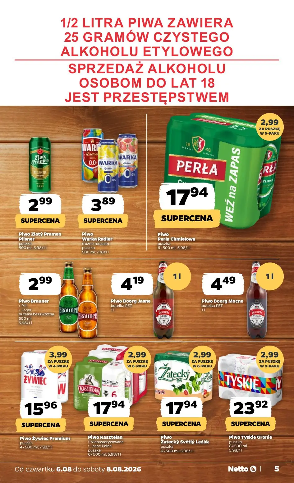 gazetka promocyjna NETTO Gazetka spożywcza - Strona 5