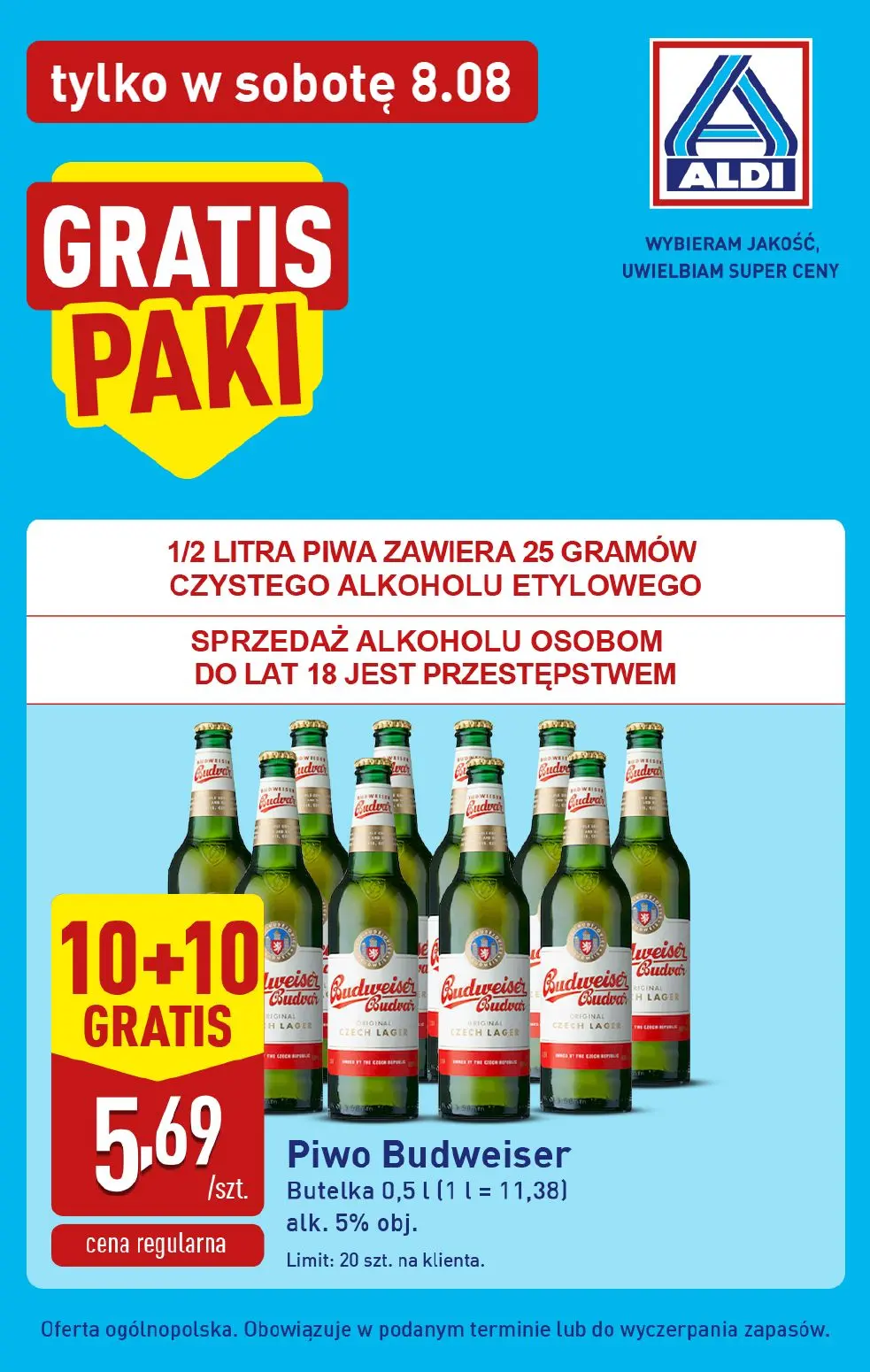 gazetka promocyjna ALDI Tylko w SOBOTĘ - Strona 4