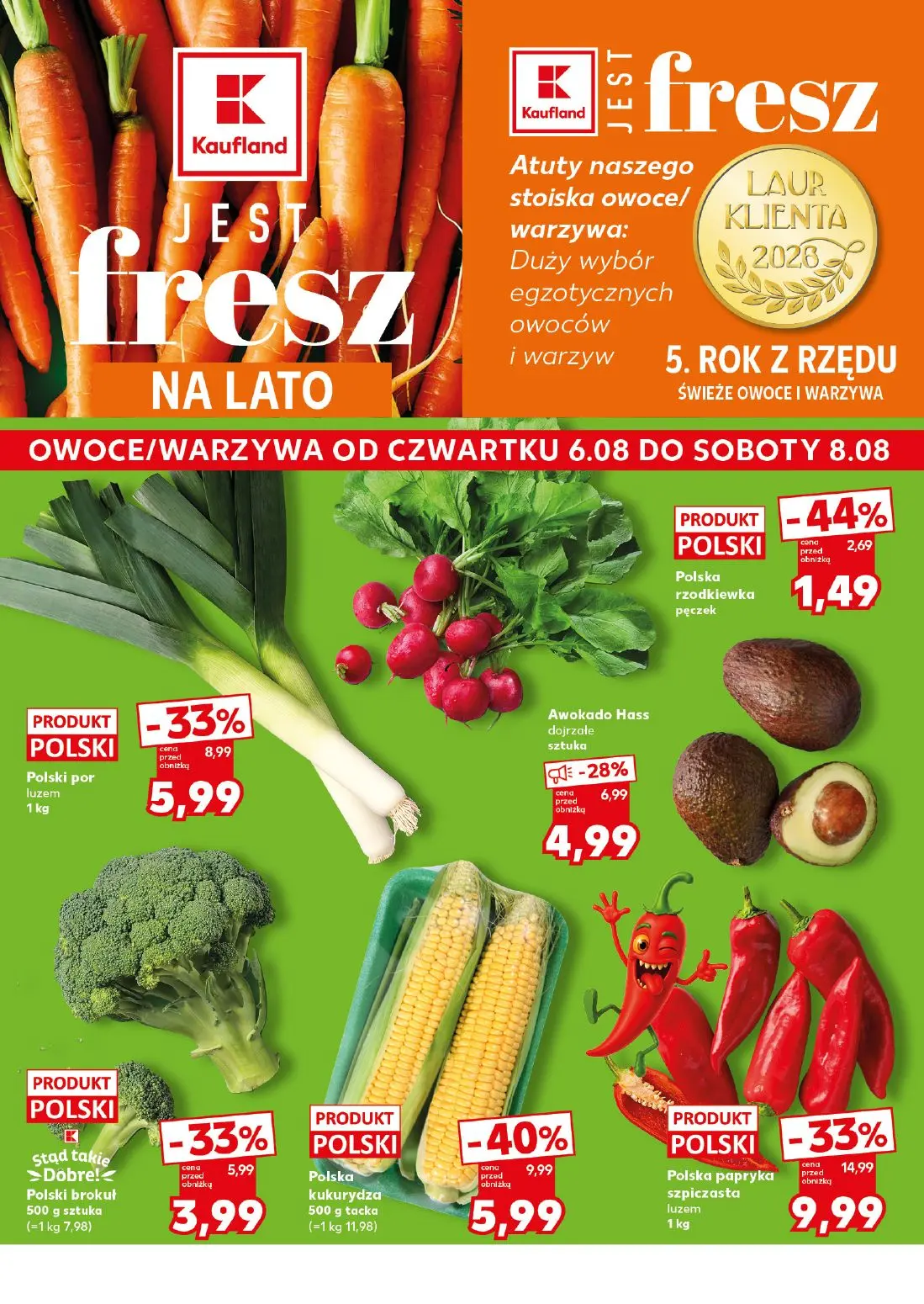 gazetka promocyjna Kaufland Super Sobota - Strona 8