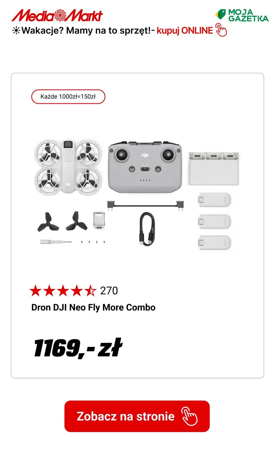 gazetka promocyjna Media Markt Wakacje? Mamy na to sprzęt! ☀️ - Strona 12