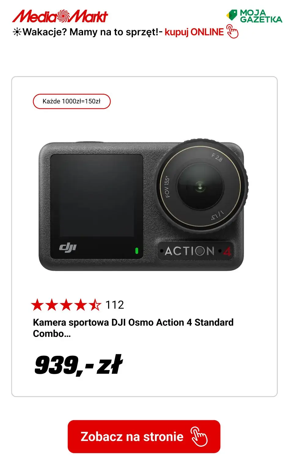 gazetka promocyjna Media Markt Wakacje? Mamy na to sprzęt! ☀️ - Strona 13