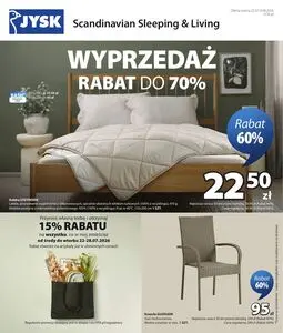 Gazetka promocyjna JYSK, ważna od 2026-07-22 do 2026-08-09.