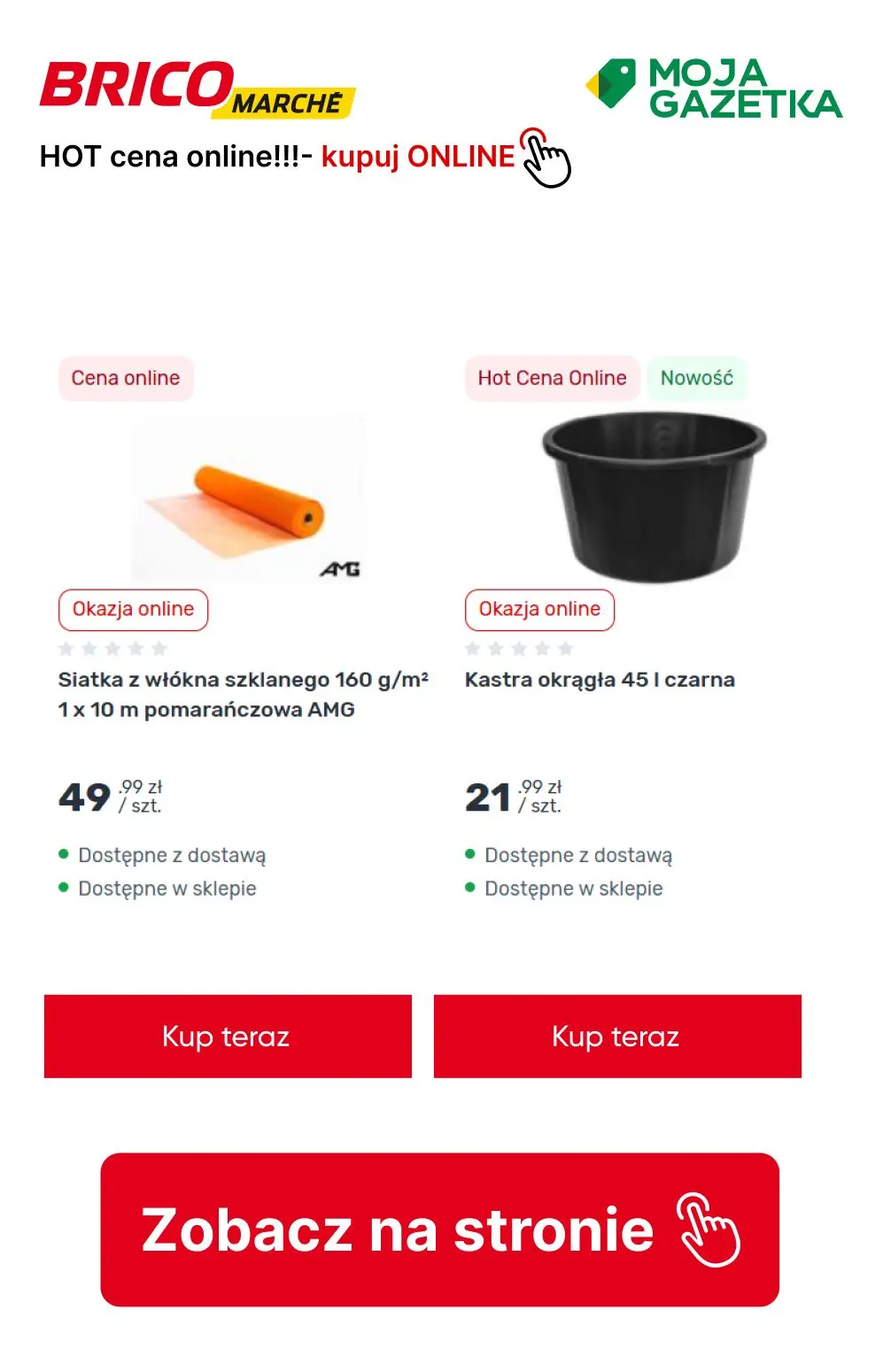 gazetka promocyjna BRICOMARCHE HOT cena Online! - Strona 3