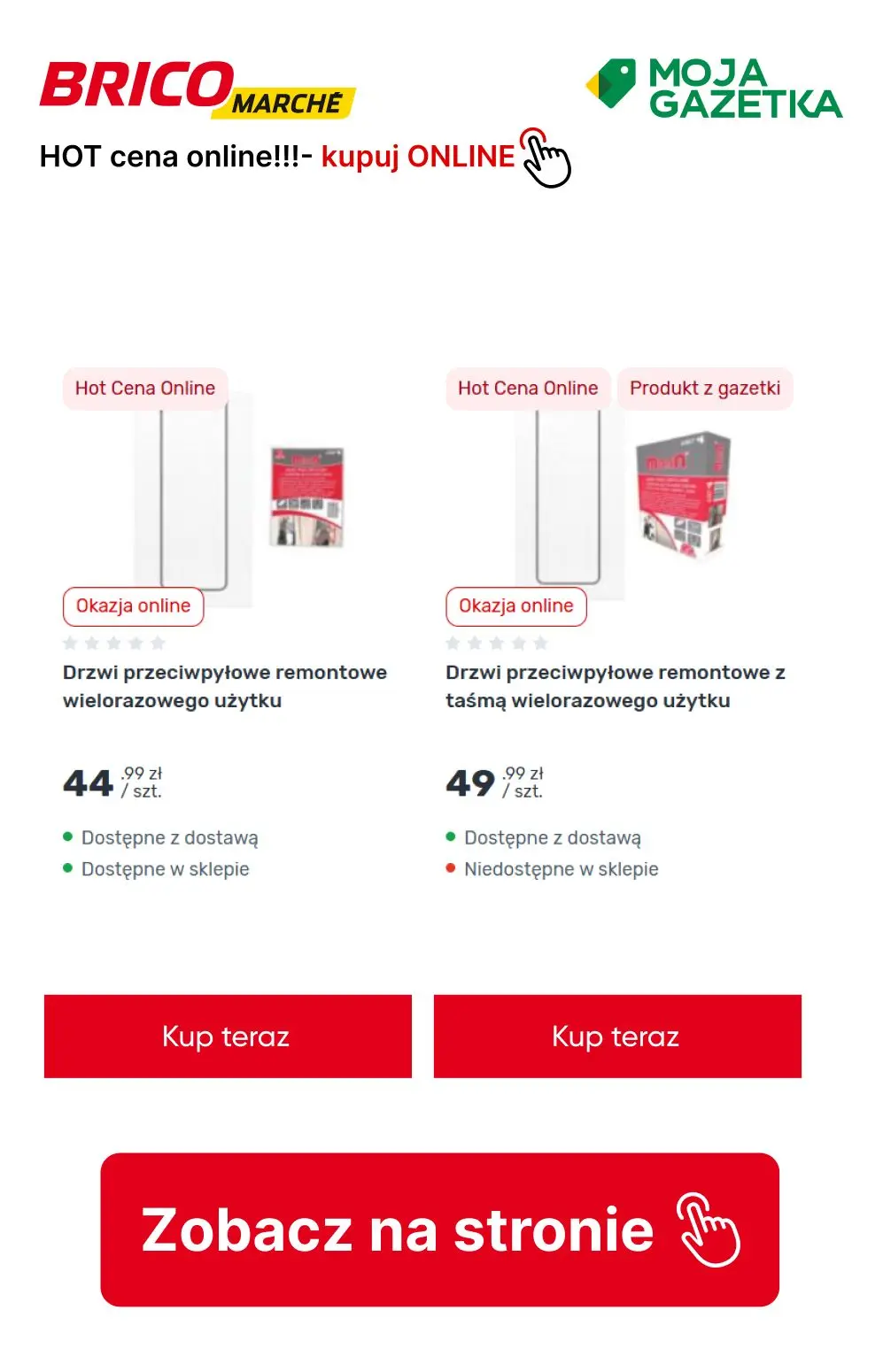 gazetka promocyjna BRICOMARCHE HOT cena Online! - Strona 6