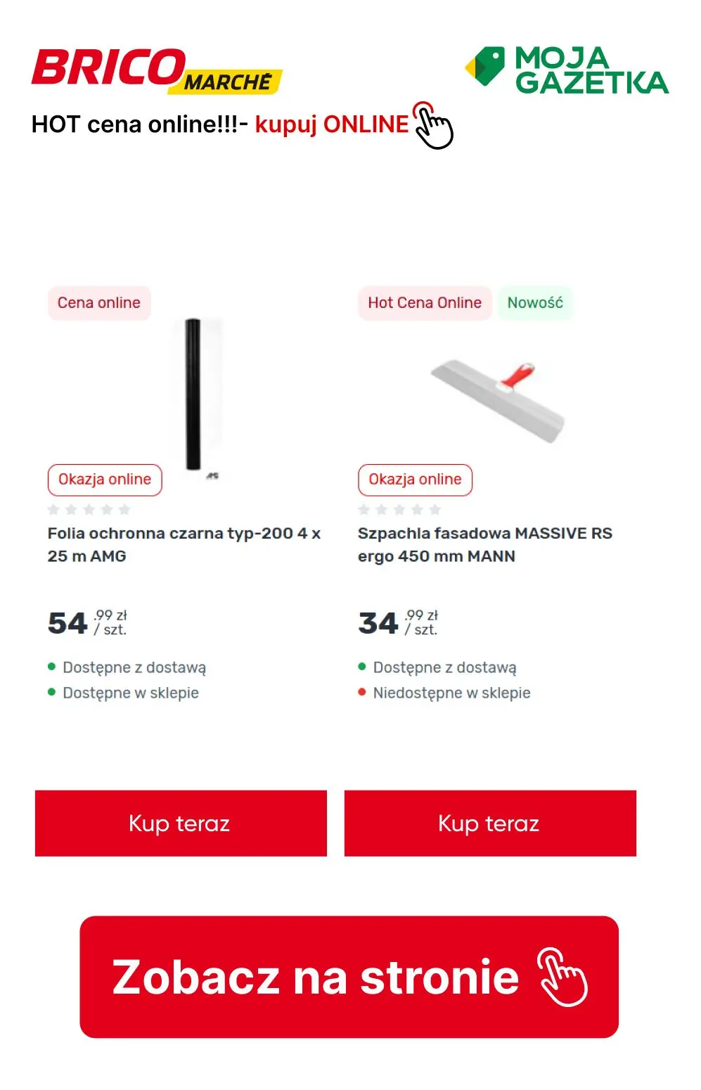 gazetka promocyjna BRICOMARCHE HOT cena Online! - Strona 7