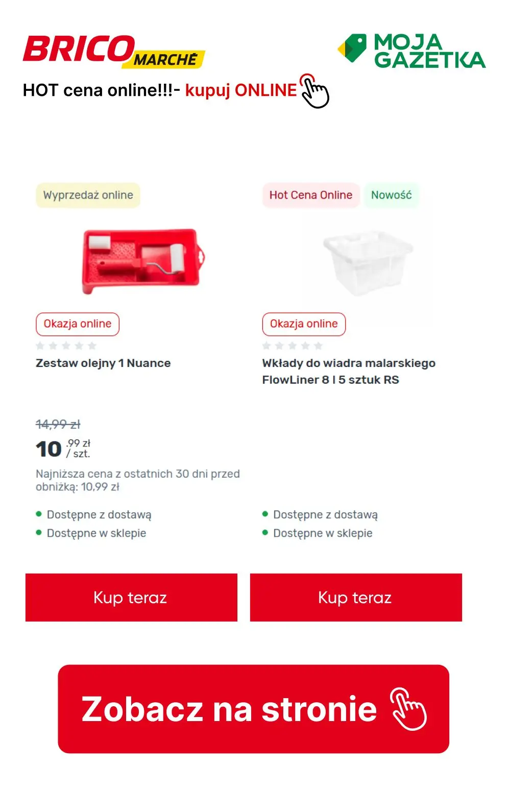 gazetka promocyjna BRICOMARCHE HOT cena Online! - Strona 14