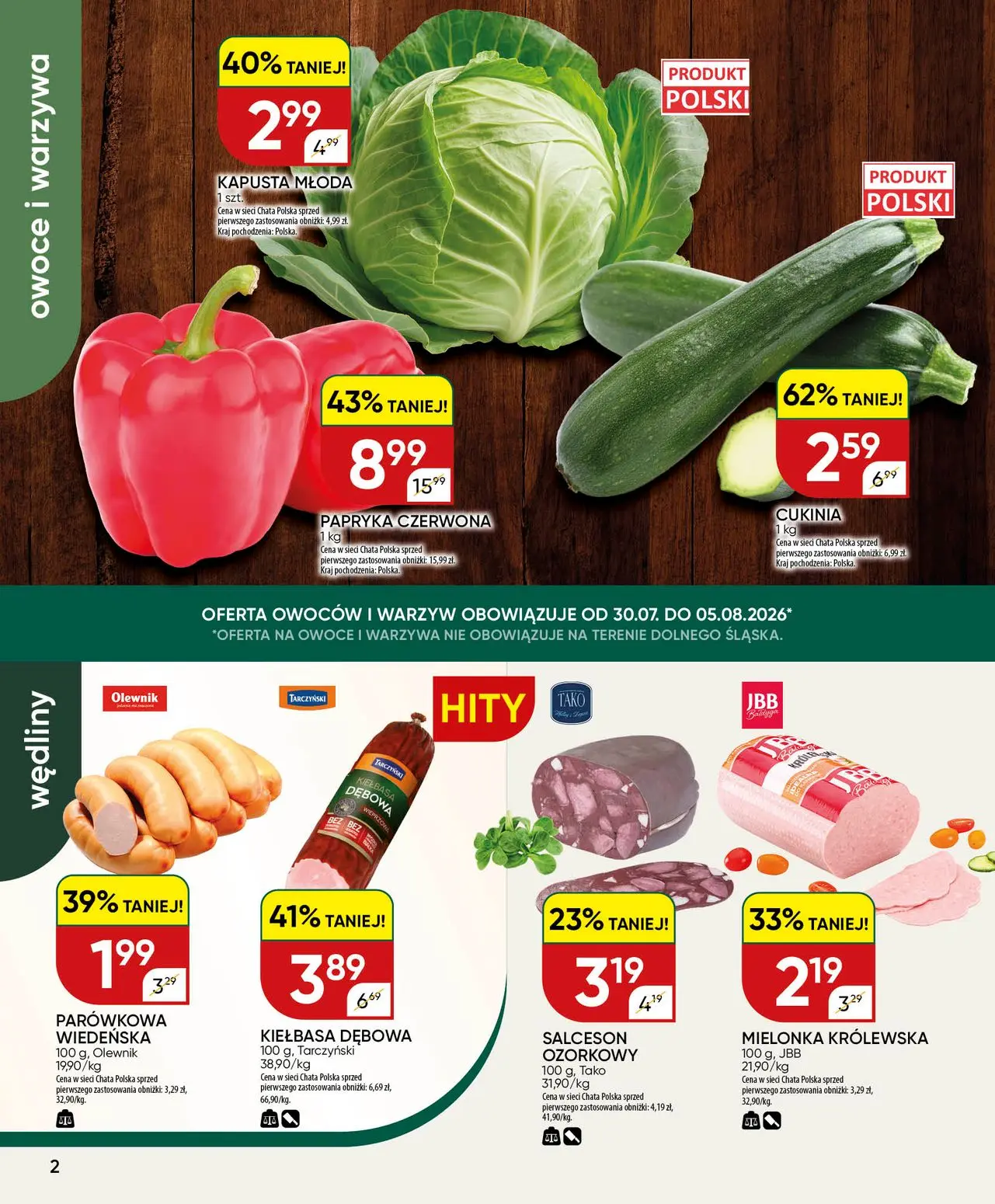 gazetka promocyjna Chata Polska Gazetka - Strona 2