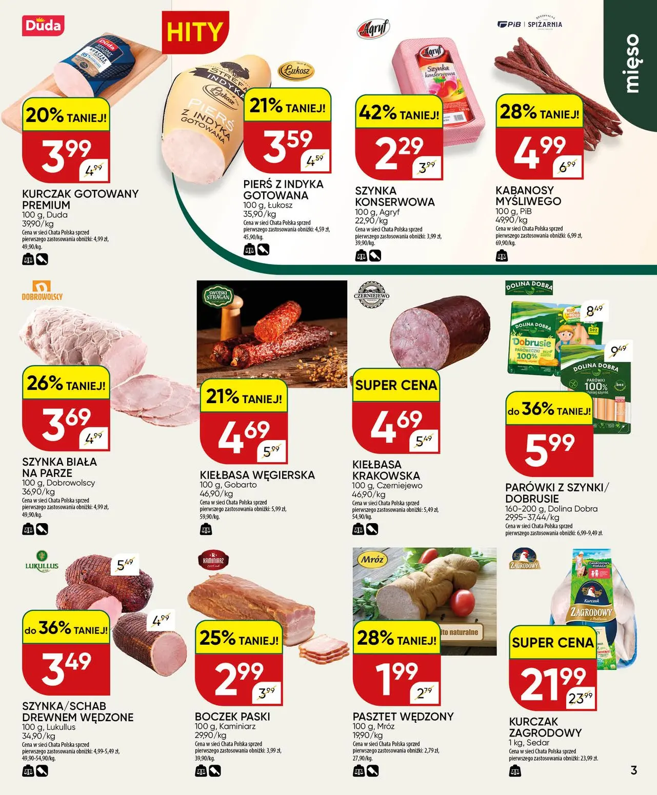 gazetka promocyjna Chata Polska Gazetka - Strona 3