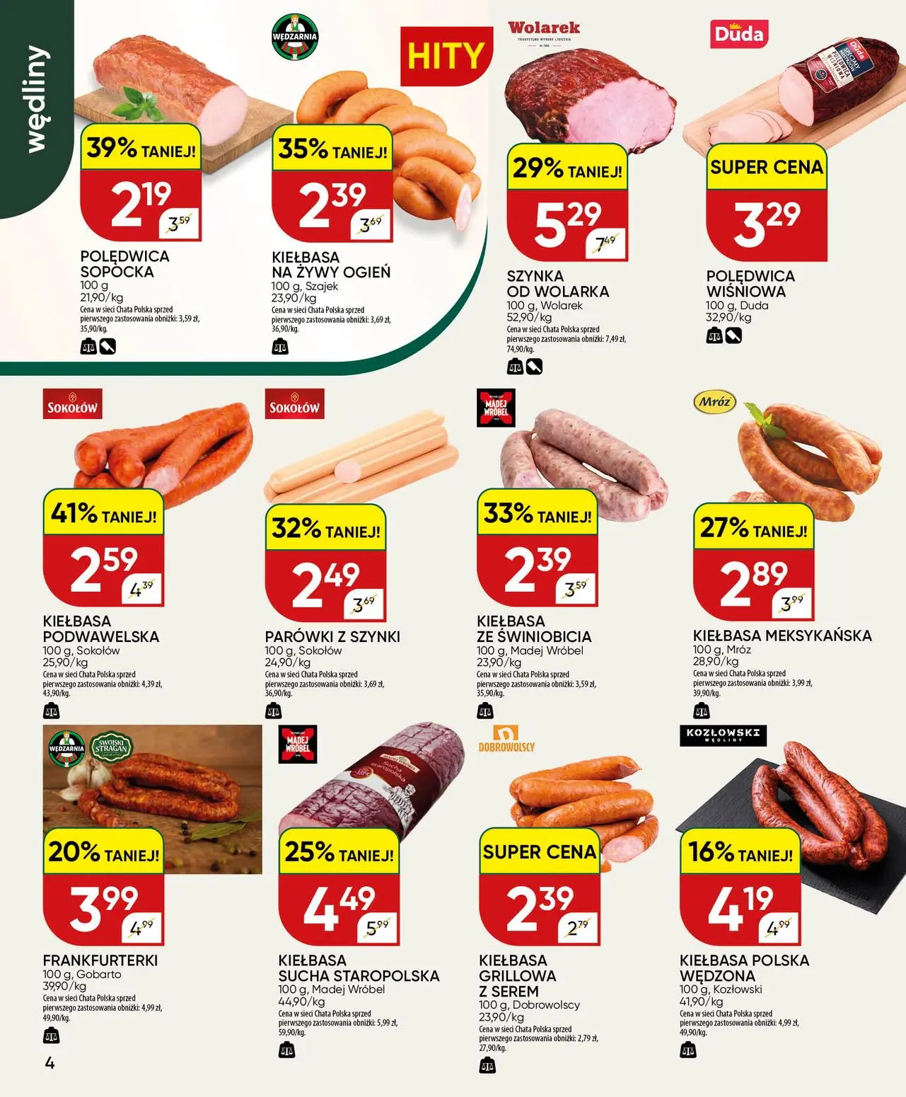 gazetka promocyjna Chata Polska Gazetka - Strona 4