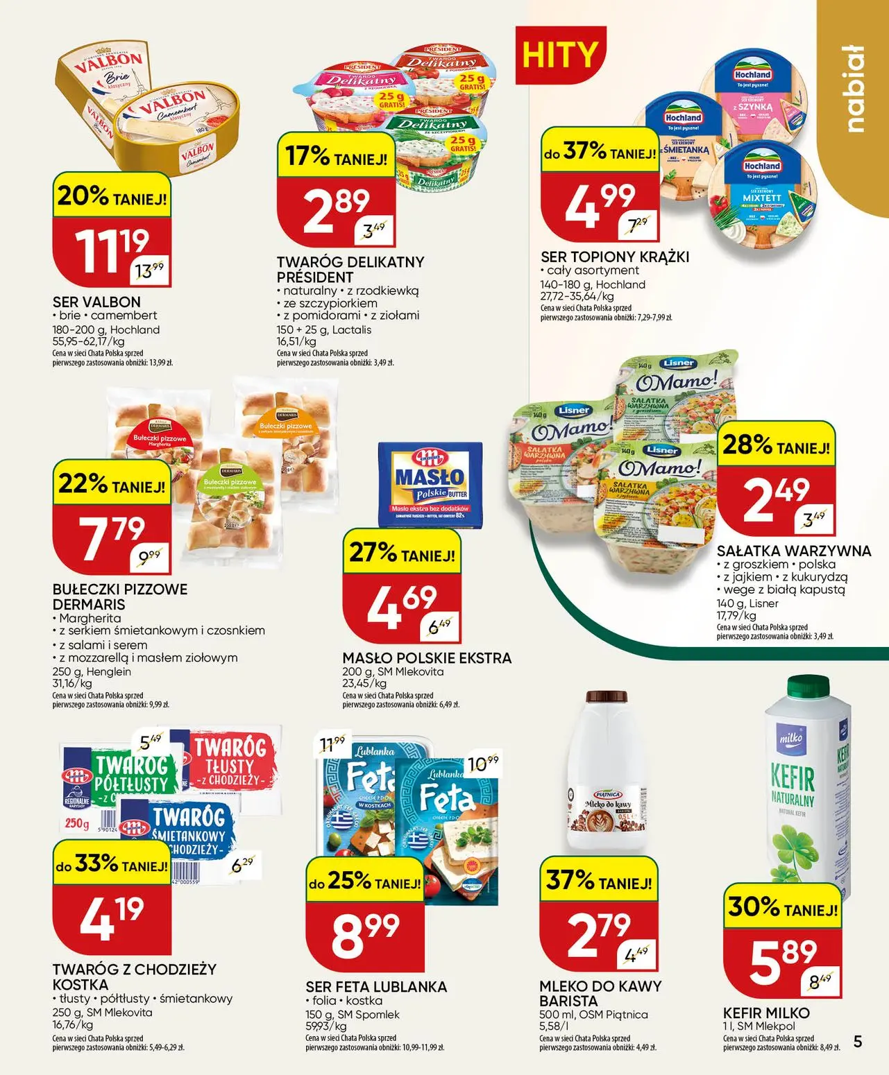 gazetka promocyjna Chata Polska Gazetka - Strona 5