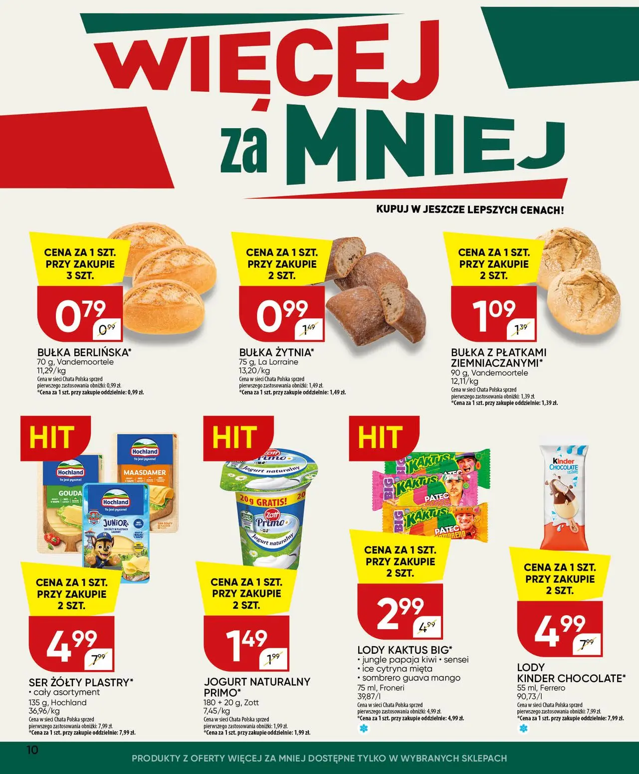 gazetka promocyjna Chata Polska Gazetka - Strona 10
