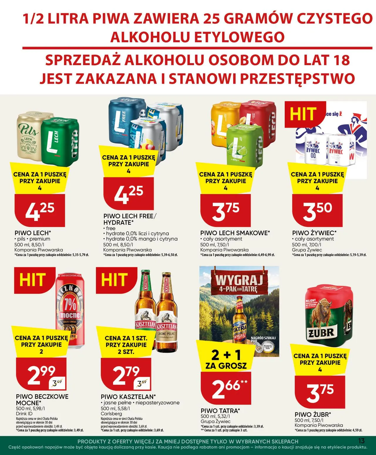gazetka promocyjna Chata Polska Gazetka - Strona 13