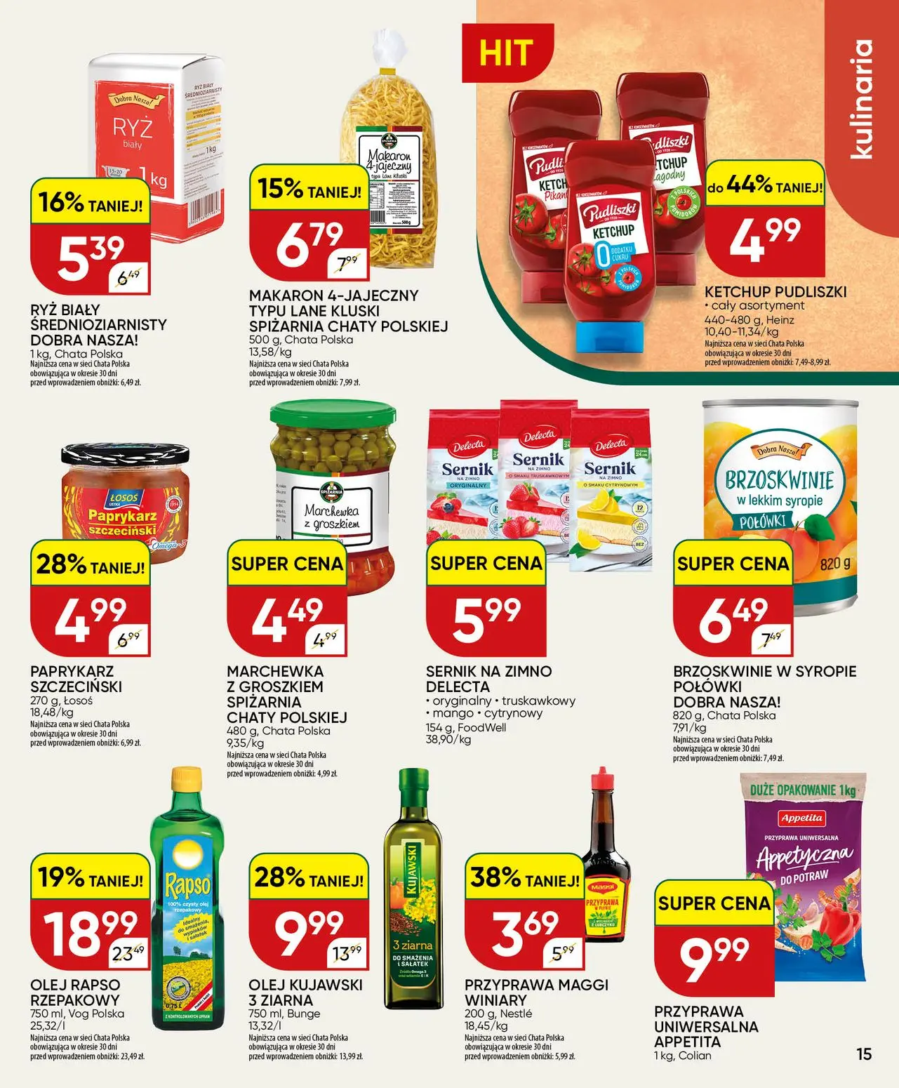 gazetka promocyjna Chata Polska Gazetka - Strona 15