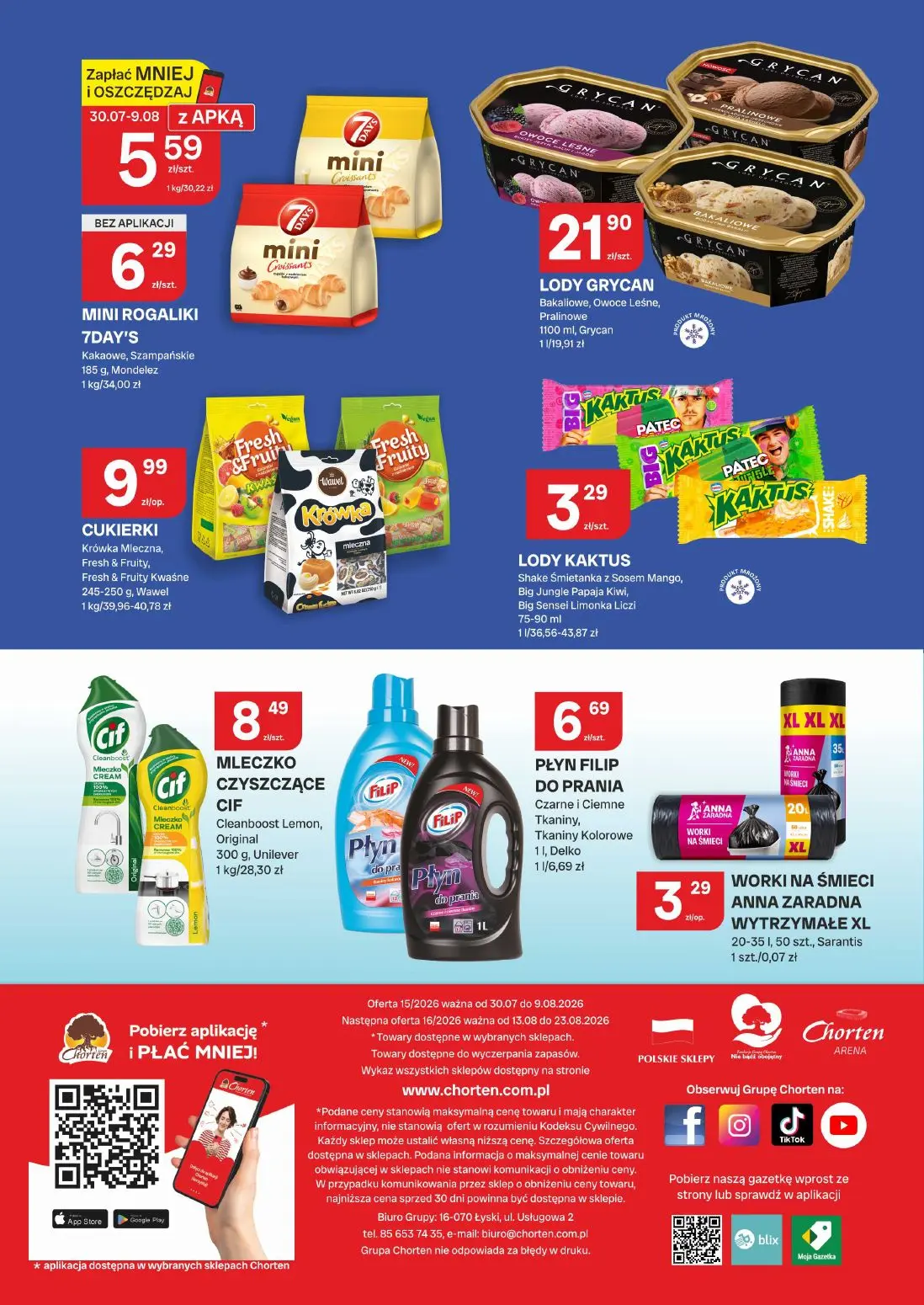 gazetka promocyjna Chorten Lubelskie, Radom - market  - Strona 8