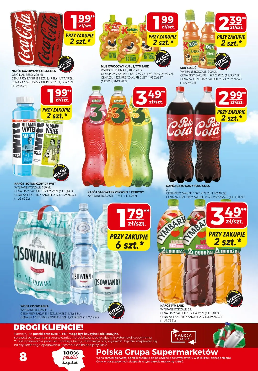 gazetka promocyjna Top Market Zakupowy kierunek: Wakacje - Strona 8