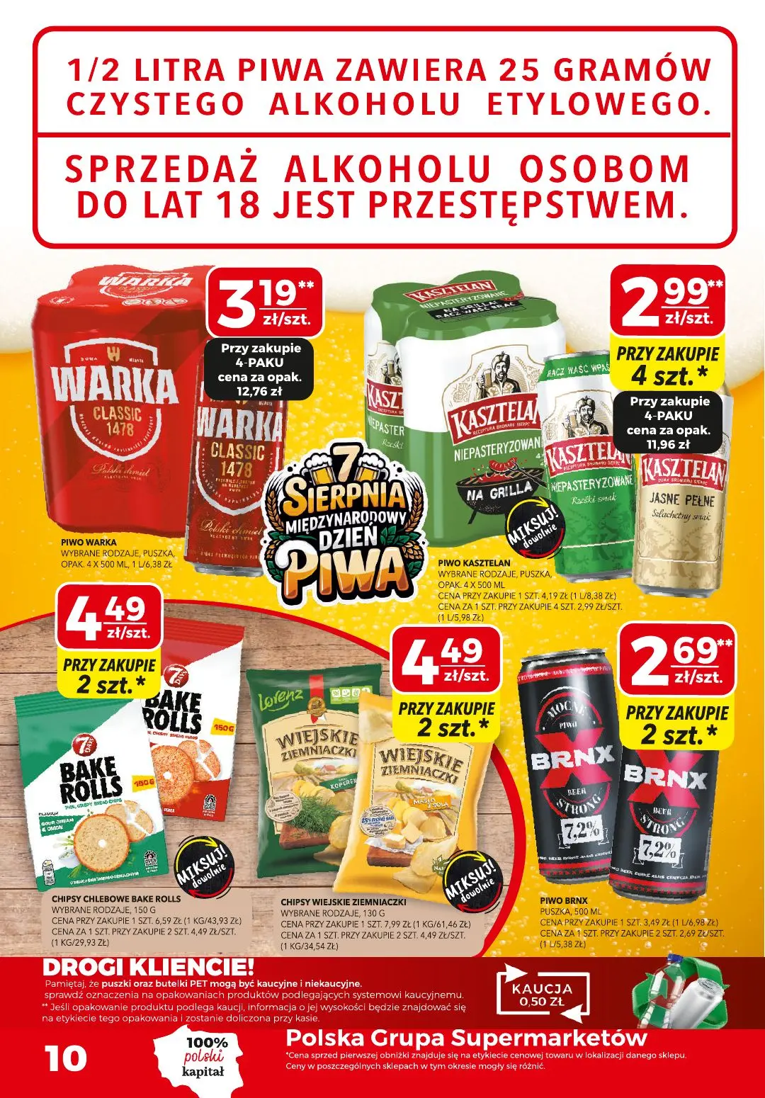 gazetka promocyjna Top Market Zakupowy kierunek: Wakacje - Strona 10