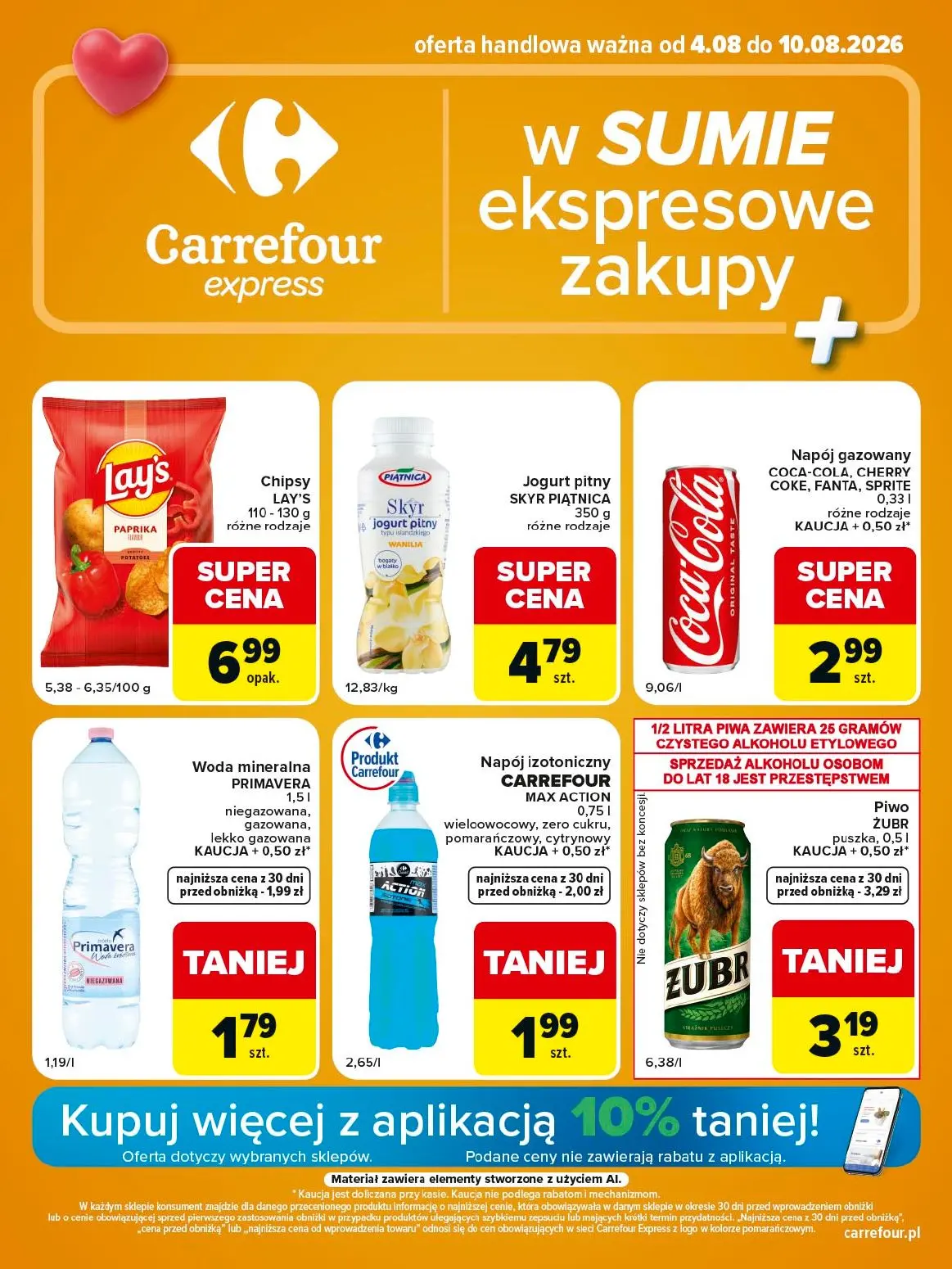 gazetka promocyjna Carrefour Express W sumie ekspresowe zakupy - Strona 1