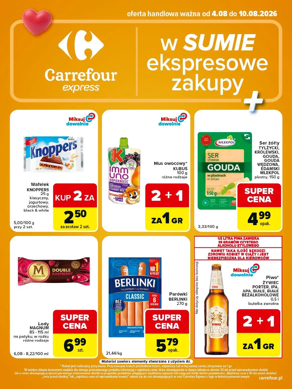 gazetka promocyjna Carrefour Express W sumie ekspresowe zakupy - Strona 2