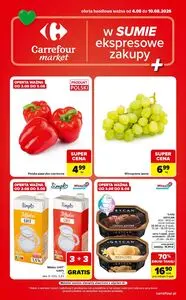 Gazetka promocyjna Carrefour Market, ważna od 2026-08-04 do 2026-08-10.
