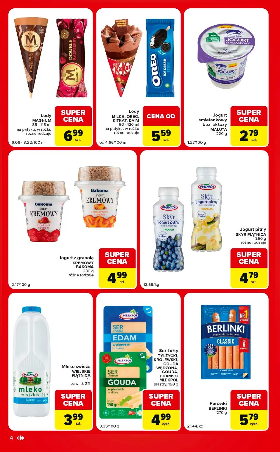 gazetka promocyjna Carrefour Market W sumie ekspresowe zakupy - Strona 4