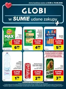 Gazetka promocyjna Globi, ważna od 2026-08-04 do 2026-08-10.