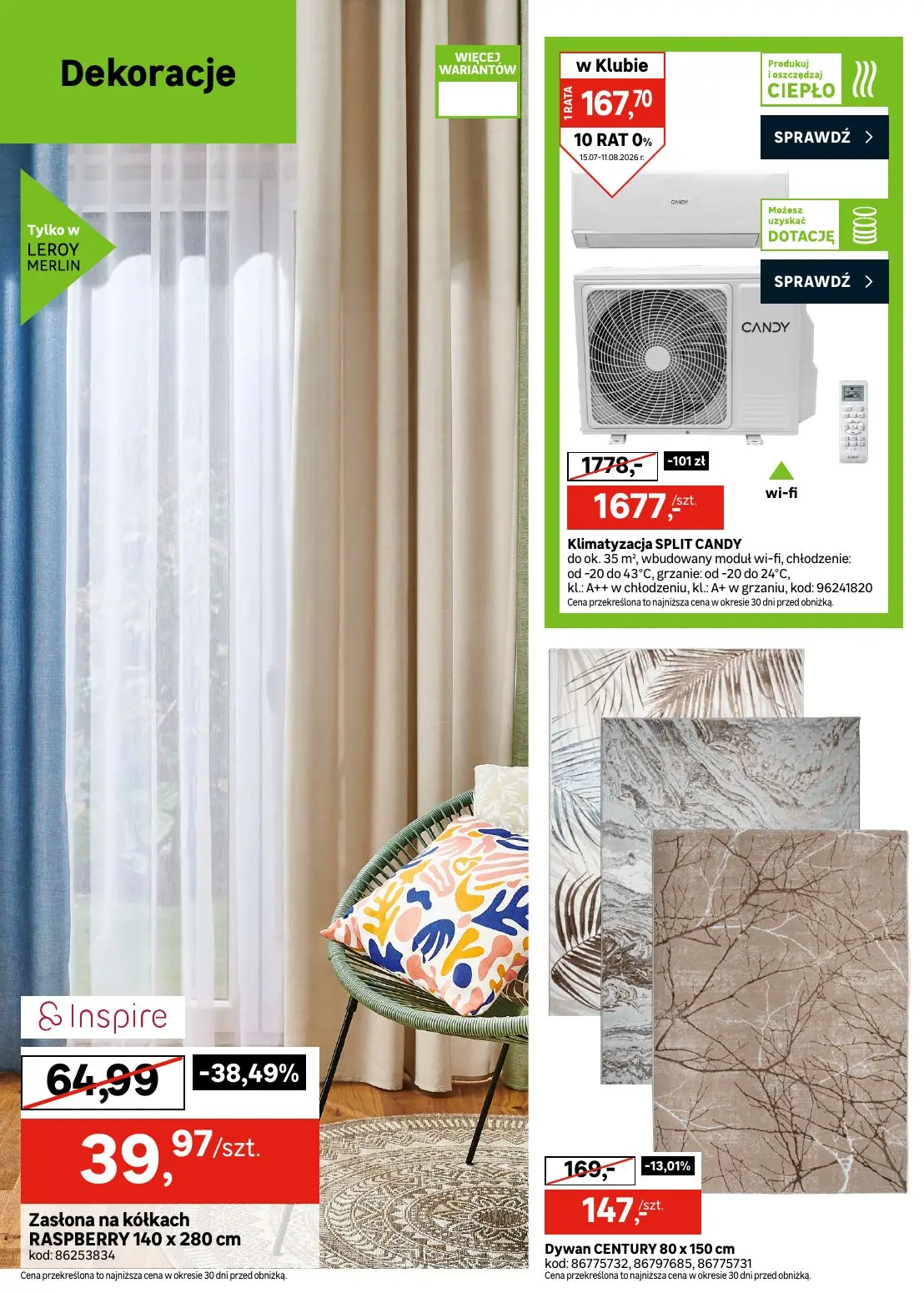 gazetka promocyjna Leroy Merlin Czas na remont w niskich cenach - Strona 8