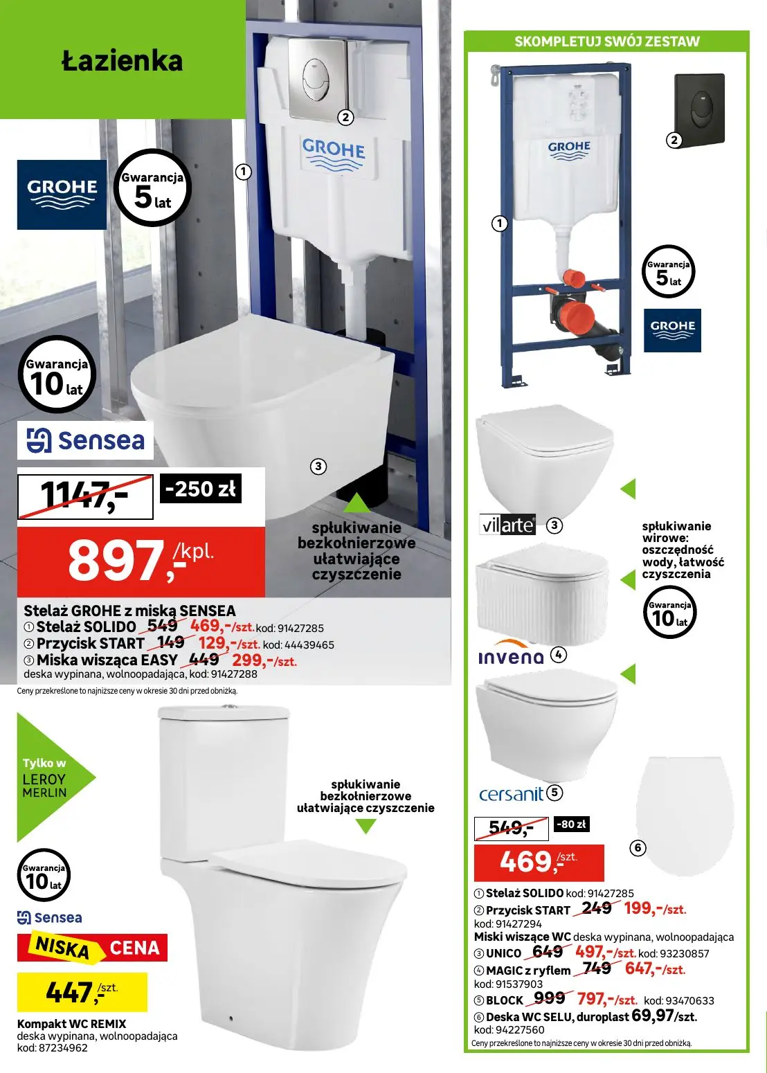 gazetka promocyjna Leroy Merlin Czas na remont w niskich cenach - Strona 22